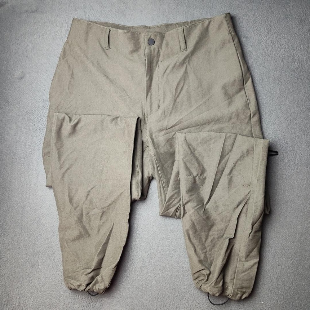 The North Face Pants Mens 30x30 Khaki Climbing Nylon Drawcord Cuffs Tapered - Picture 3 of 16